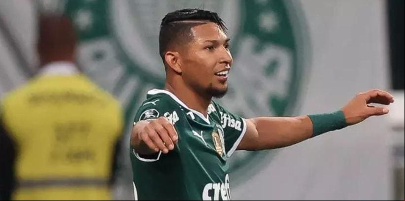 Rony, atacante do Palmeiras