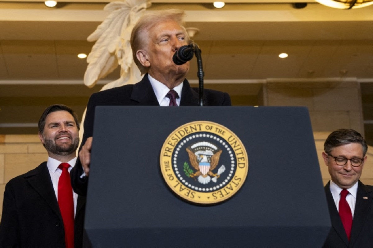 Trump falou de diversos assuntos em seu discurso de posse