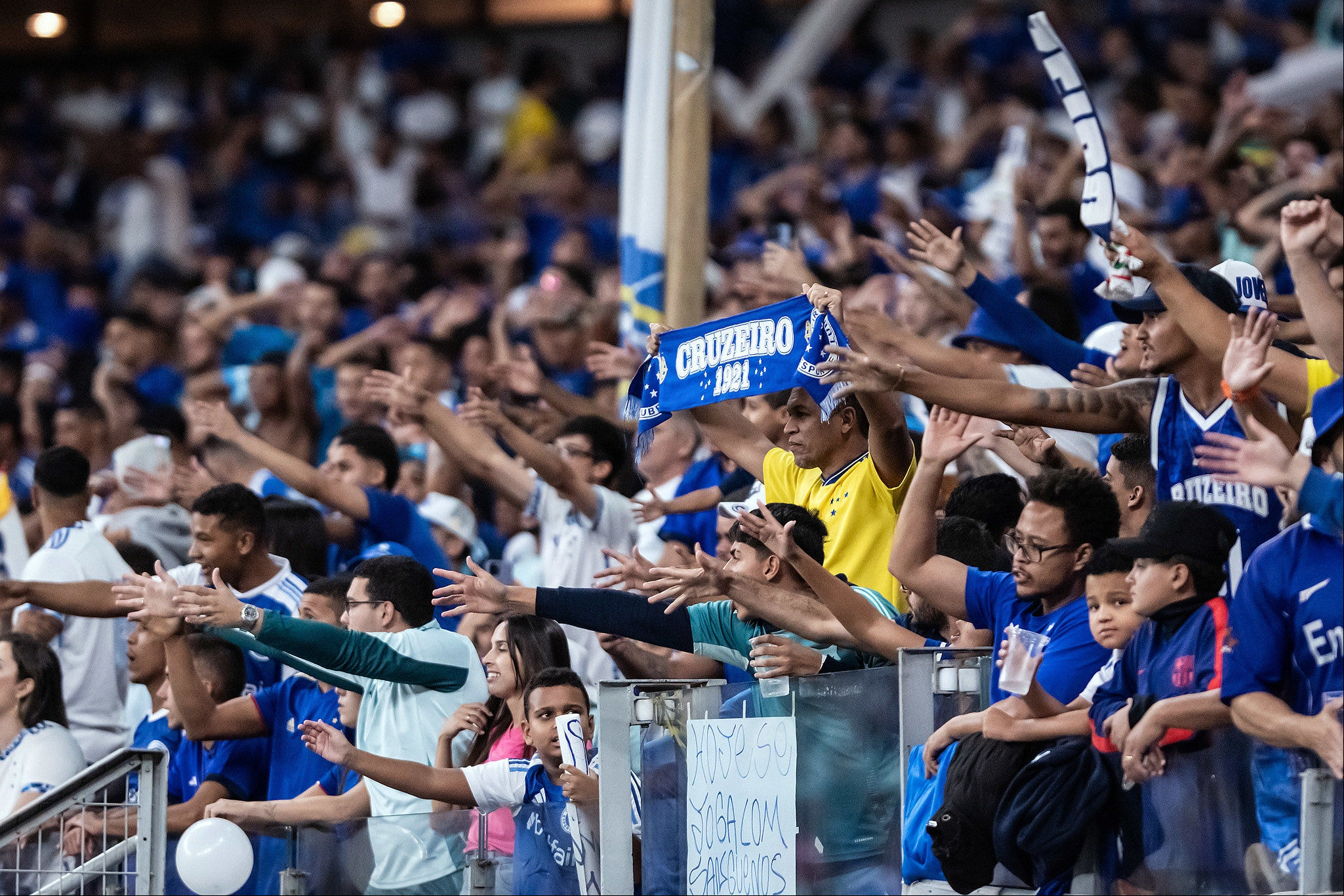 Torcida do Cruzeiro tem mostrado sua força em 2025
