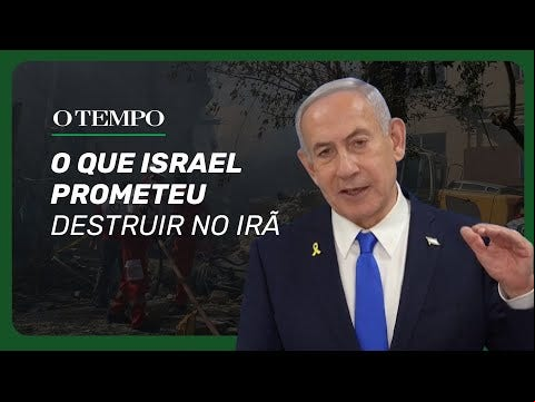 "O que eles sentiram até agora não é nada comparado com o que vão sentir sob a nossa força nos próximos dias”, disse o primeiro-ministro de Israel