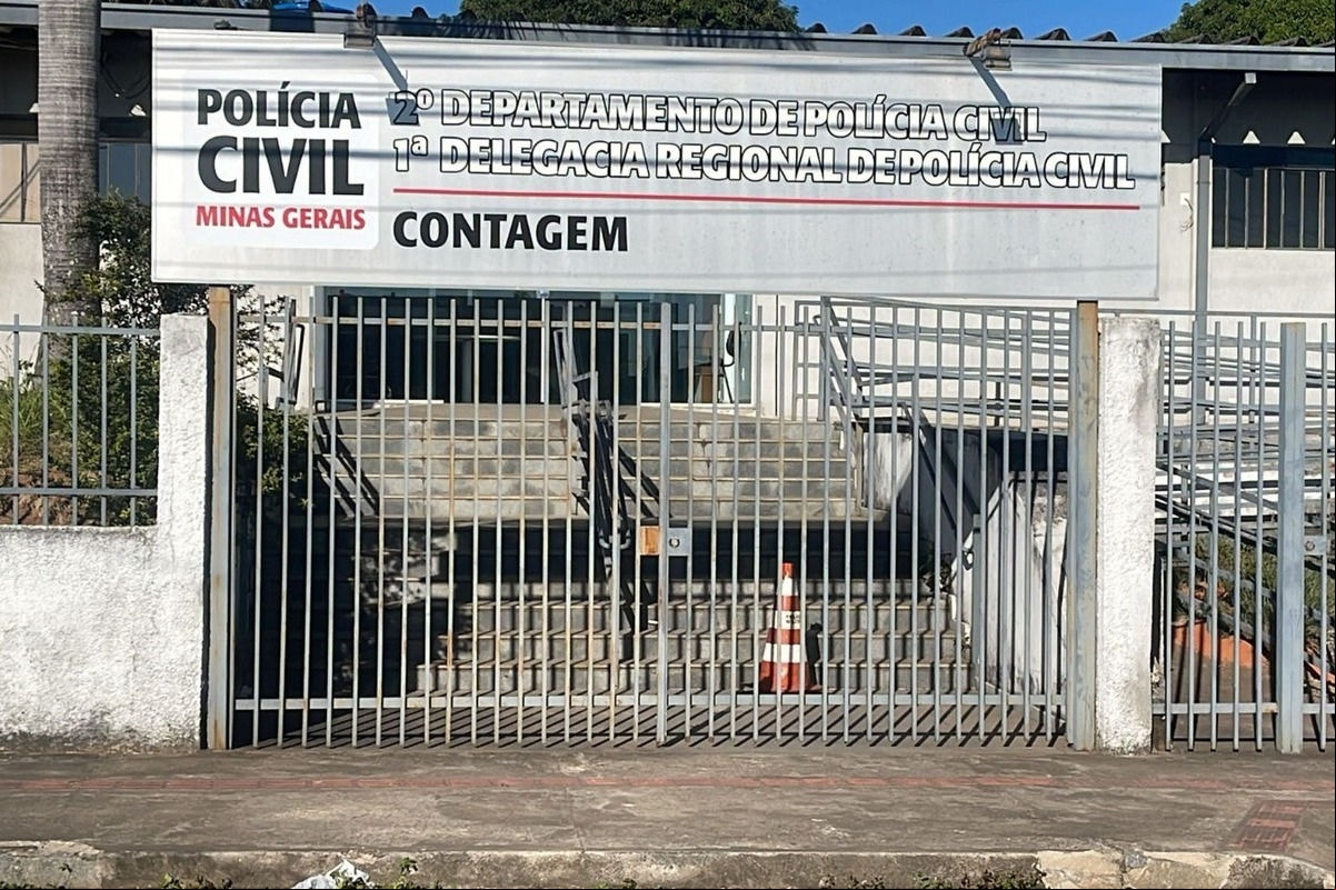 A ocorrência foi registrada na Delegacia em Contagem, na região metropolitana