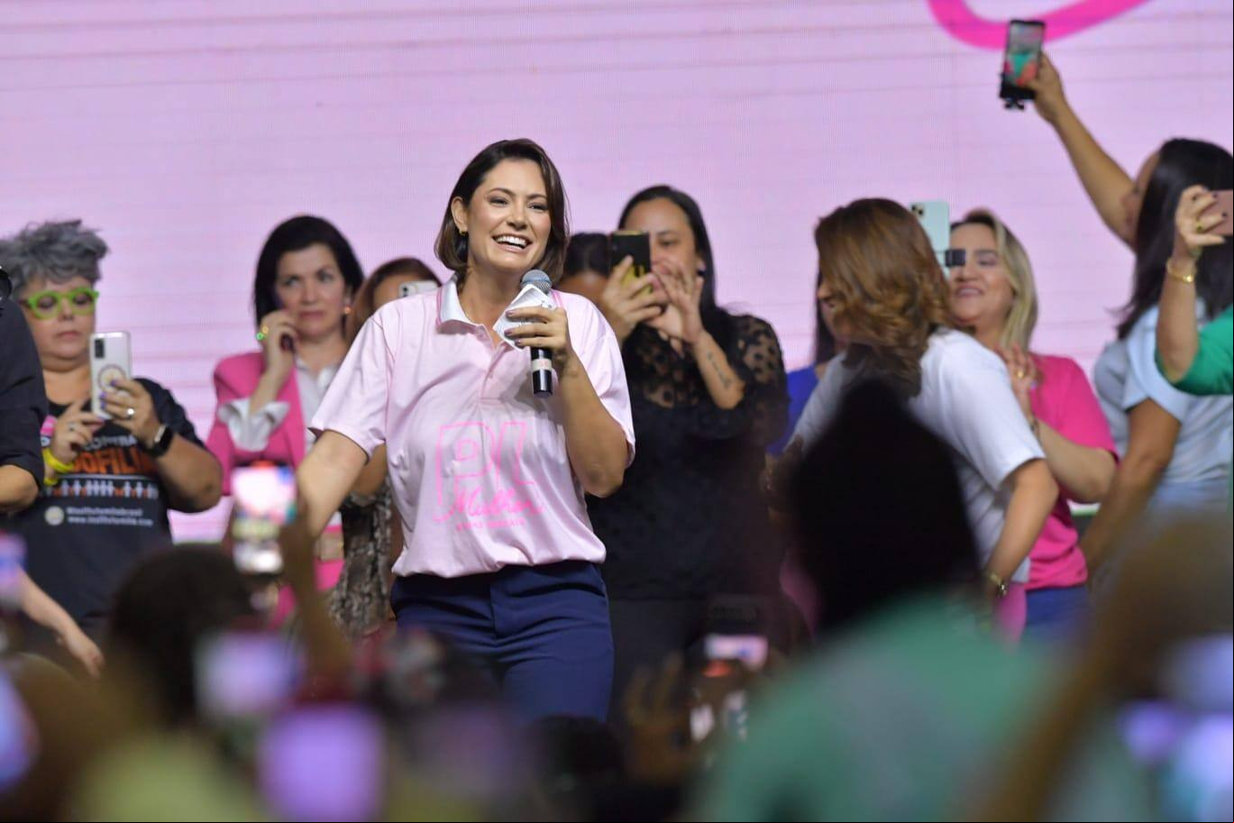 Michelle Bolsonaro PL Mulher Expominas
