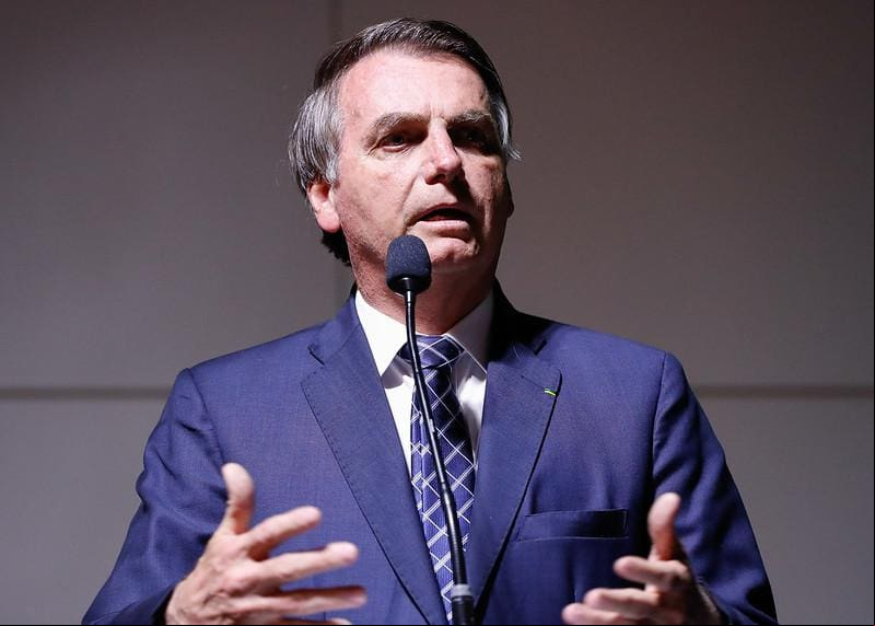 Na imagem, o ex-presidente da República, Jair Bolsonaro (PL)