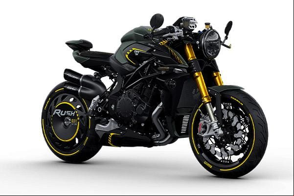 A primeira da lista de cinco é a MV Agusta Rush 1000