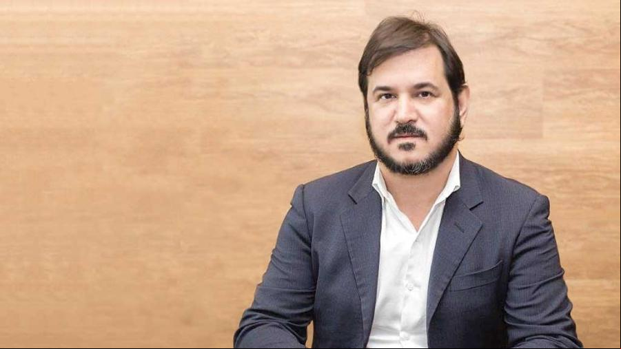 O presidente nacional do União Brasil, Antonio Rueda, durante evento do partido em março deste ano.