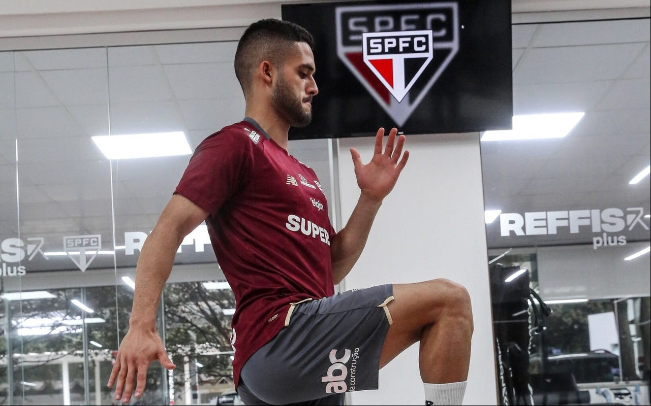 Yan Couto está utilizando o CT da Barra Funda para se preparar para Mundial (Foto: Divulgação/ São Paulo FC)