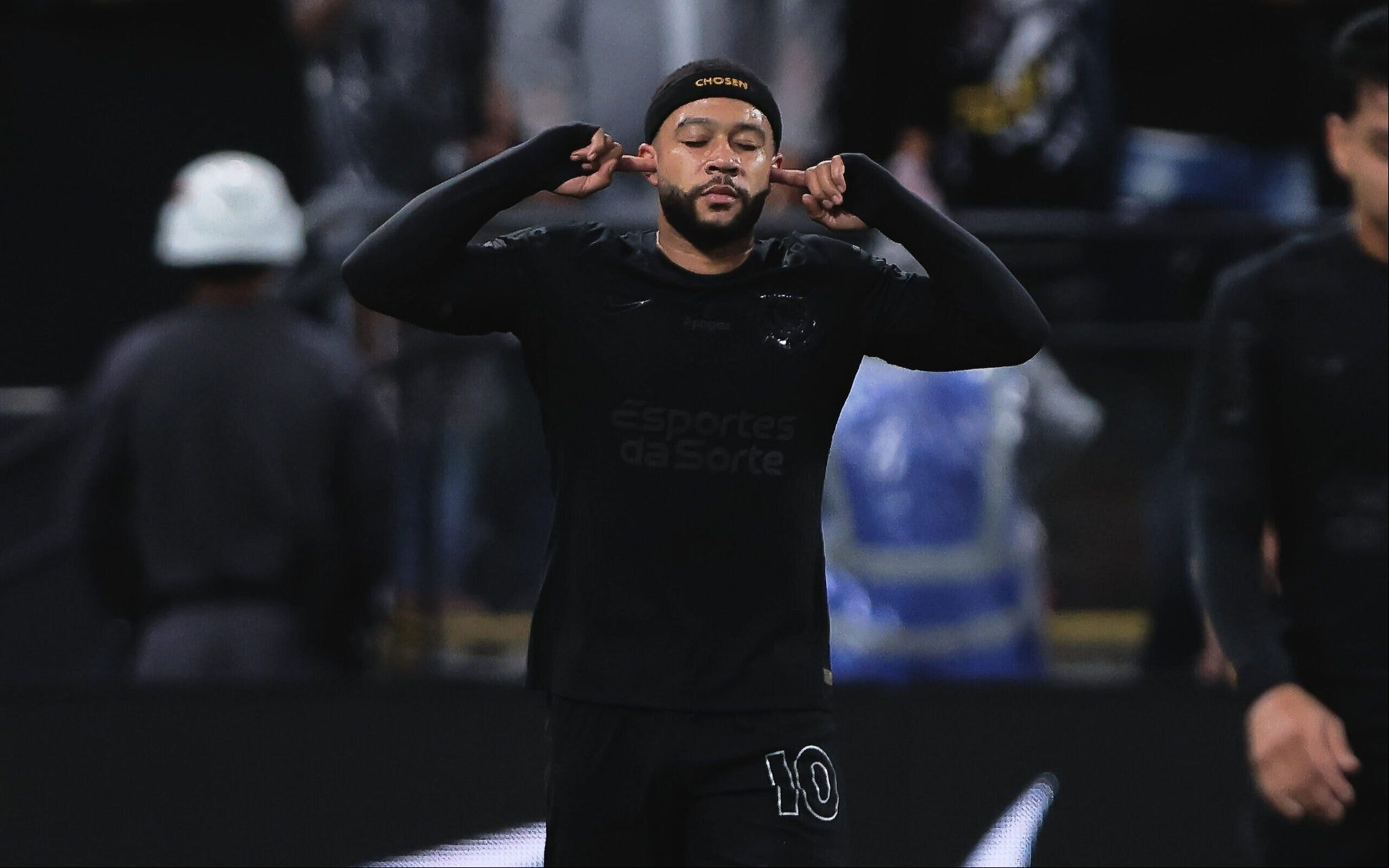 Memphis chegou ao Corinthians em setembro do ano ado (Foto: Ettore Chiereguini/AGIF)