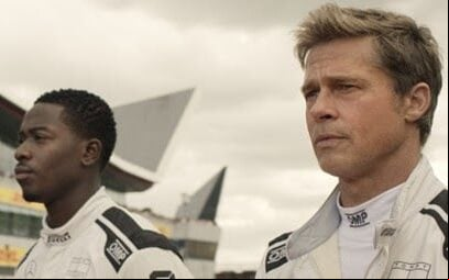Damson Idris e Brad Pitt estarão no filme "F1" (Foto: Reprodução)