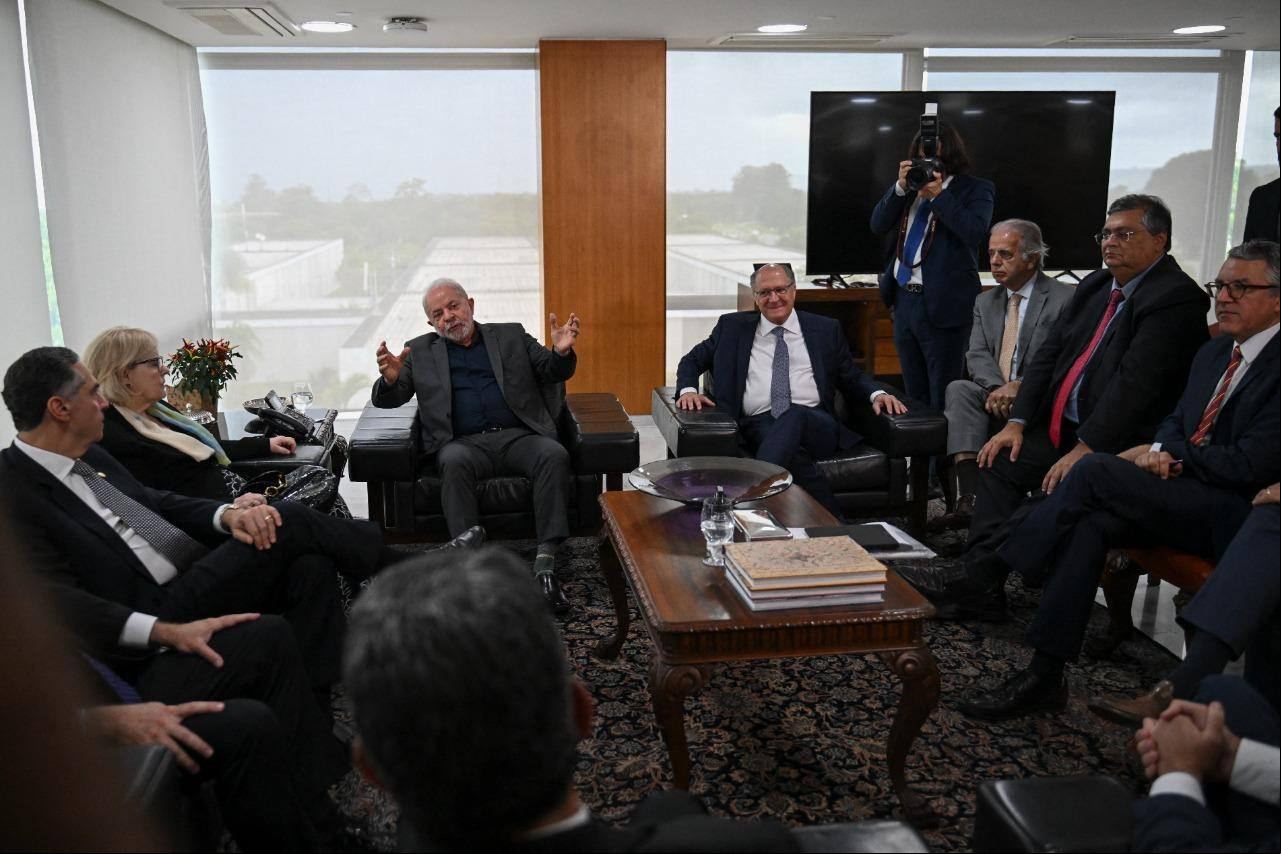 Reunião de Lula com os presidentes da República