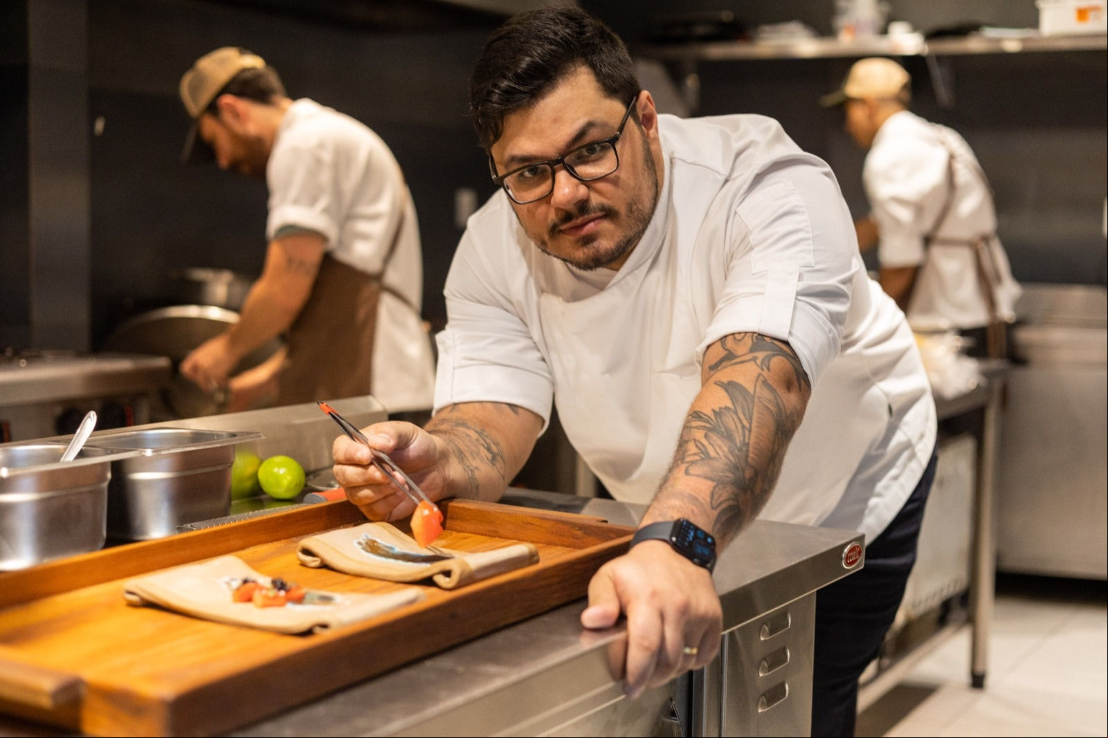 O chef Yves Saliba, à frente das cozinhas do Per Lui, Pastaio e Odoyá
