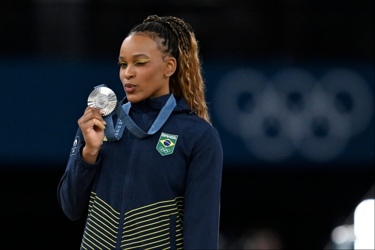 Rebeca Andrade é a maior medalhista olímpica do Brasil