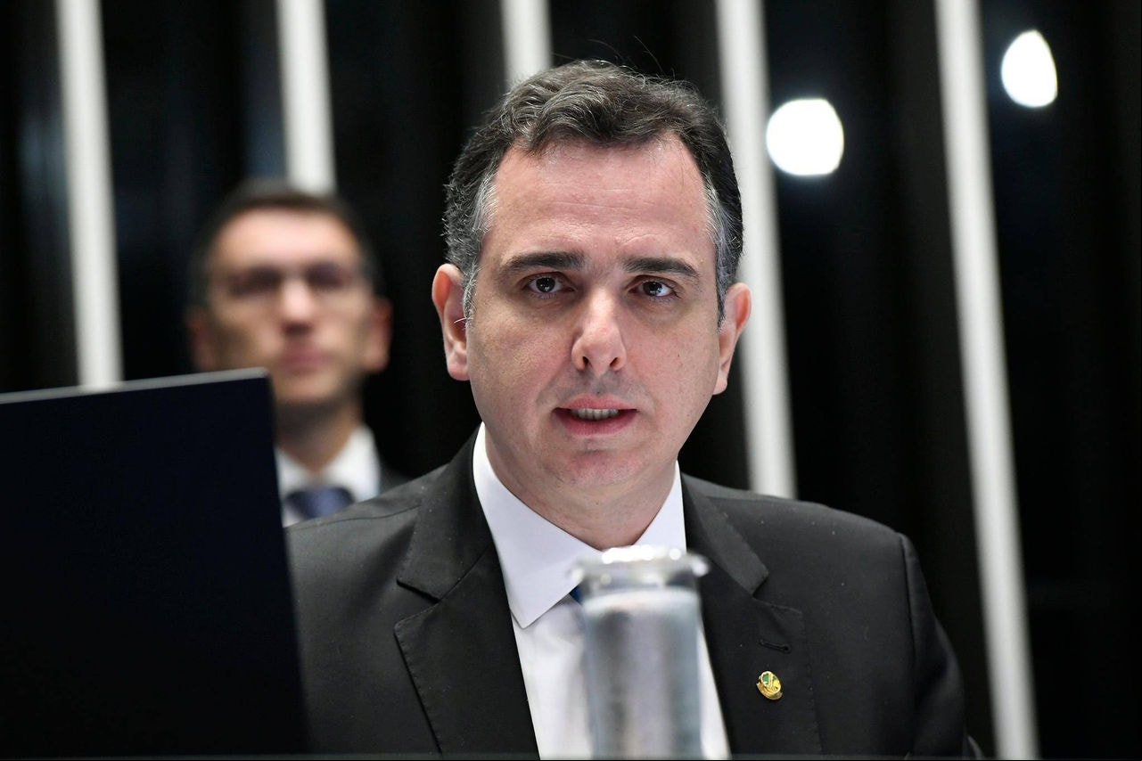 O presidente do Senado, Rodrigo Pacheco