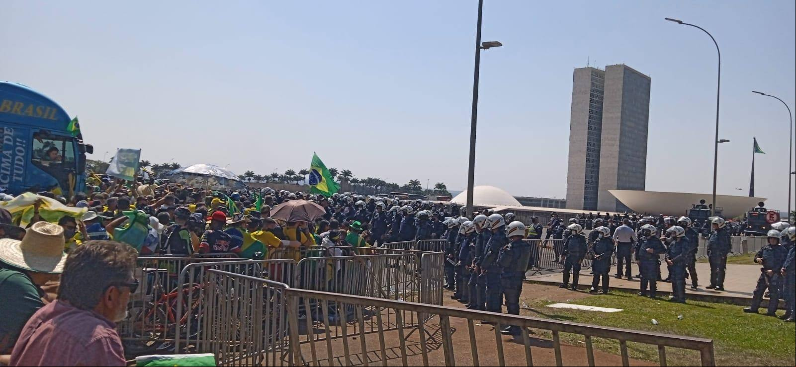 Manifestação em Brasília no 7 de Setembro