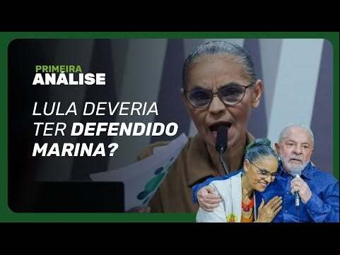 A ministra do Meio Ambiente afirmou que se sentiu 'agredida' e disse estar avaliando quais medidas poderá tomar após o episódio