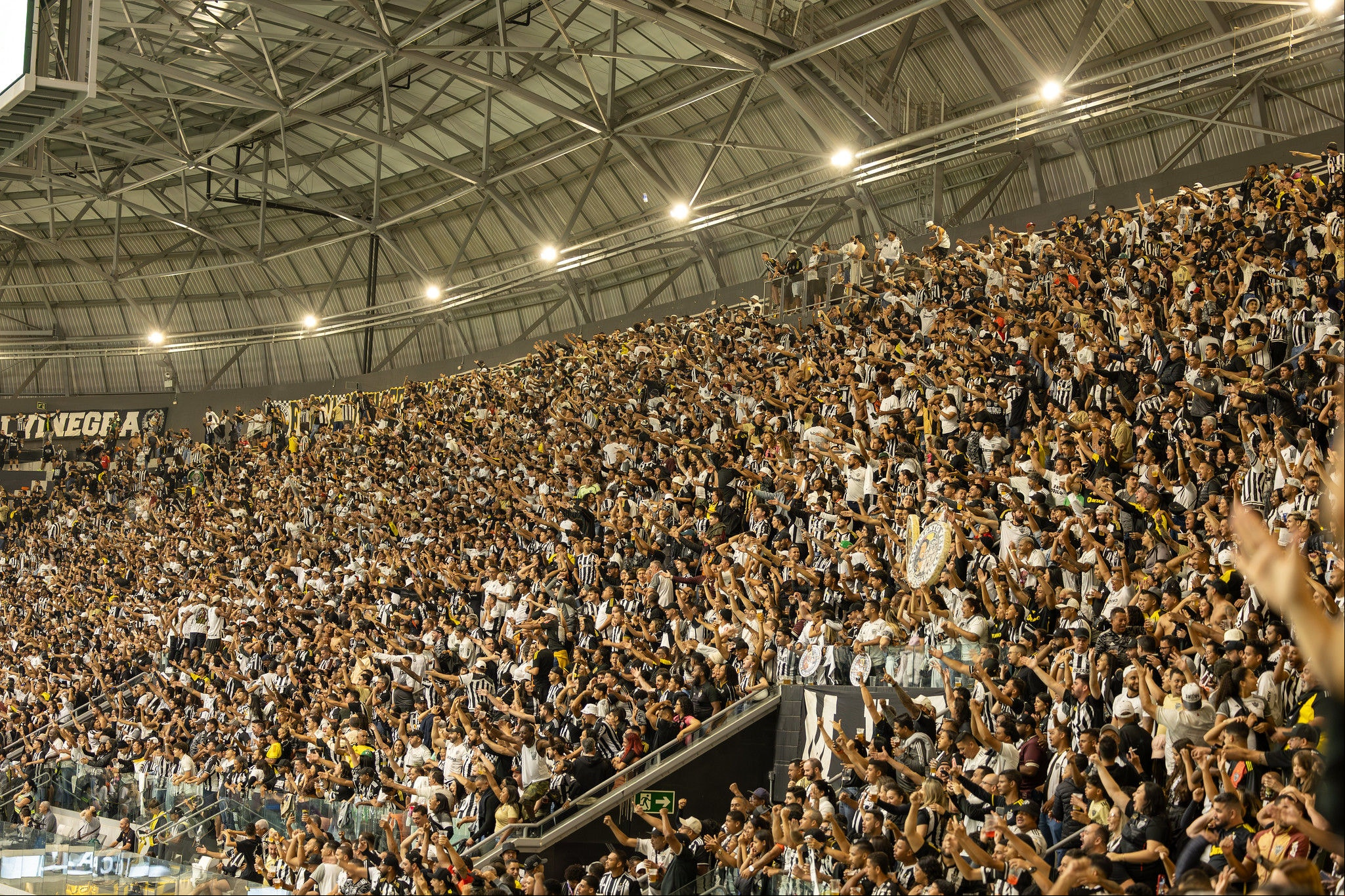 Torcida do Atlético na Arena MRV