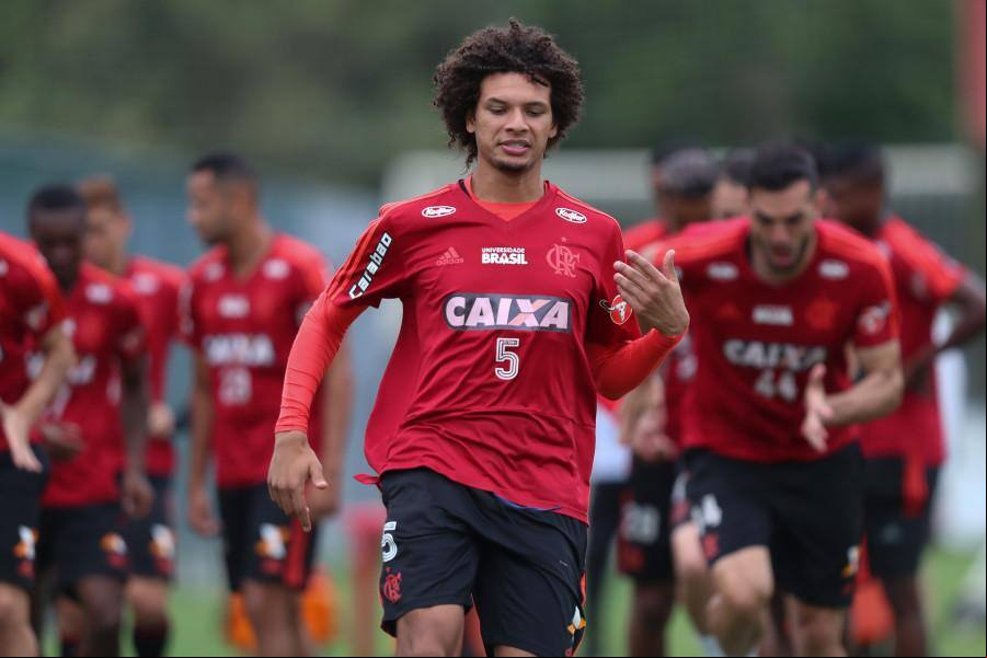 Willian Arão no período em que atuou pelo Flamengo