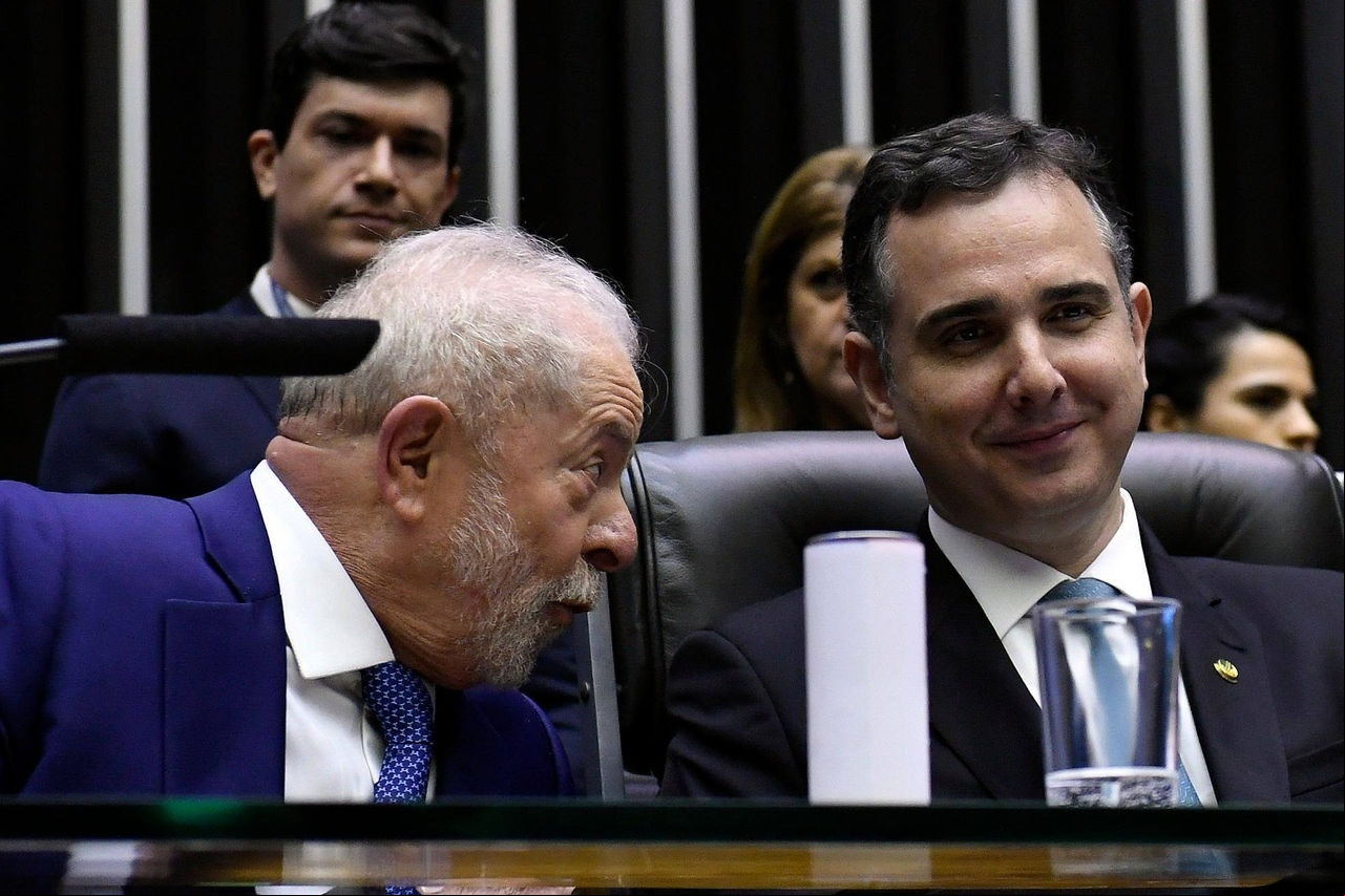 Lula e Rodrigo Pacheco